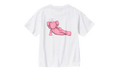 Uniqlo T-Shirt KAWS Pink Graphic